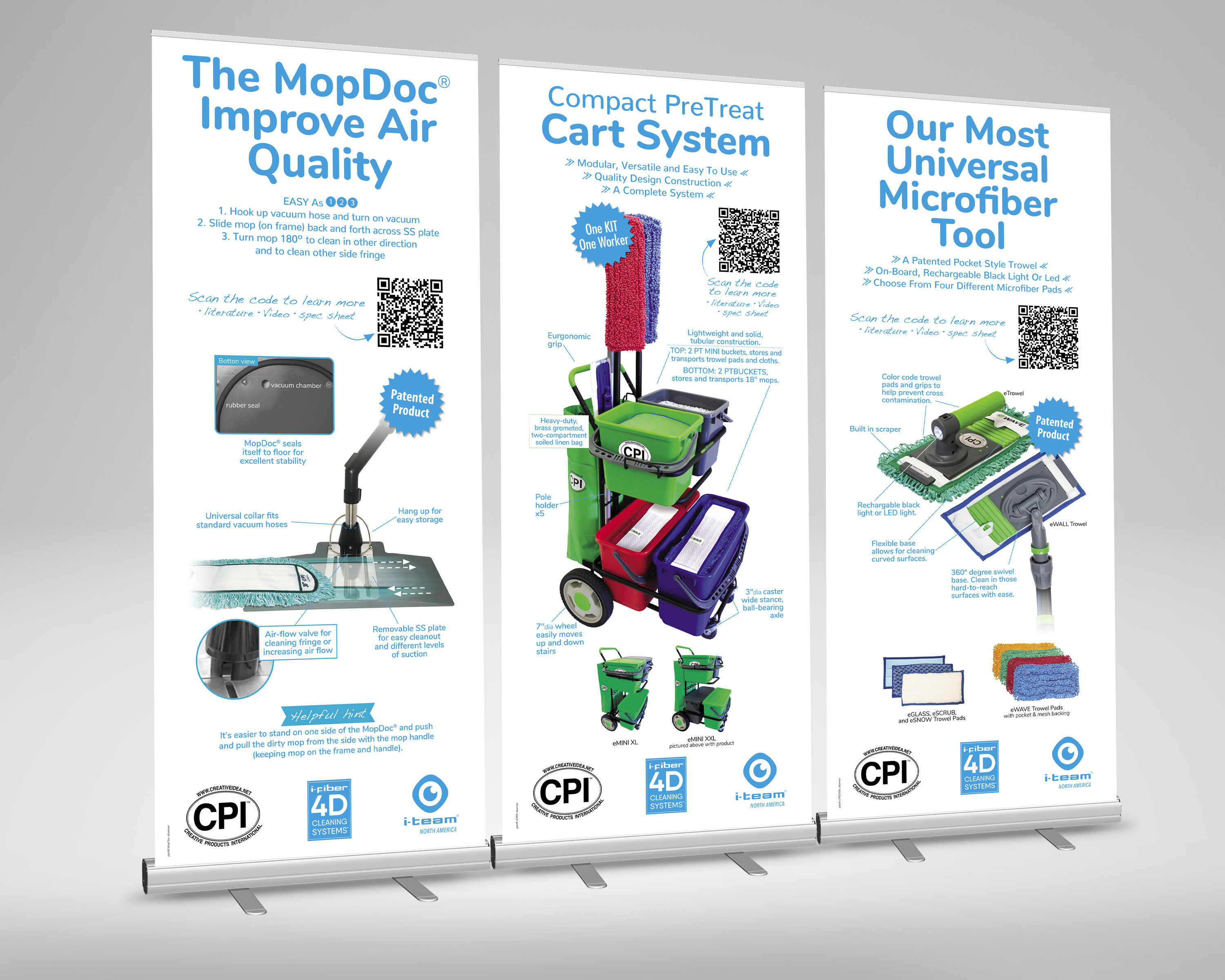 Product pop-up banners